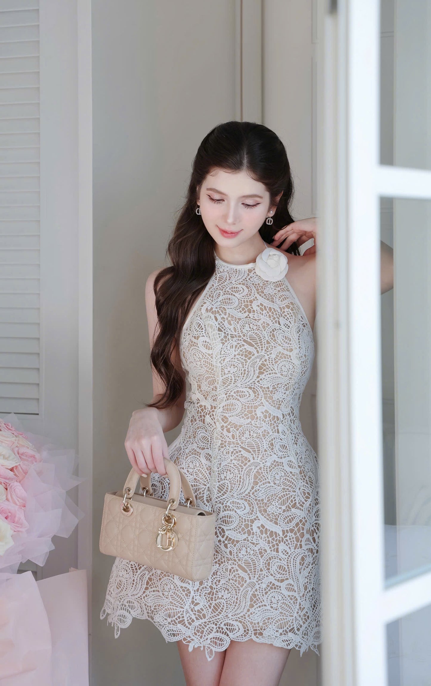 Lace Flower Dress