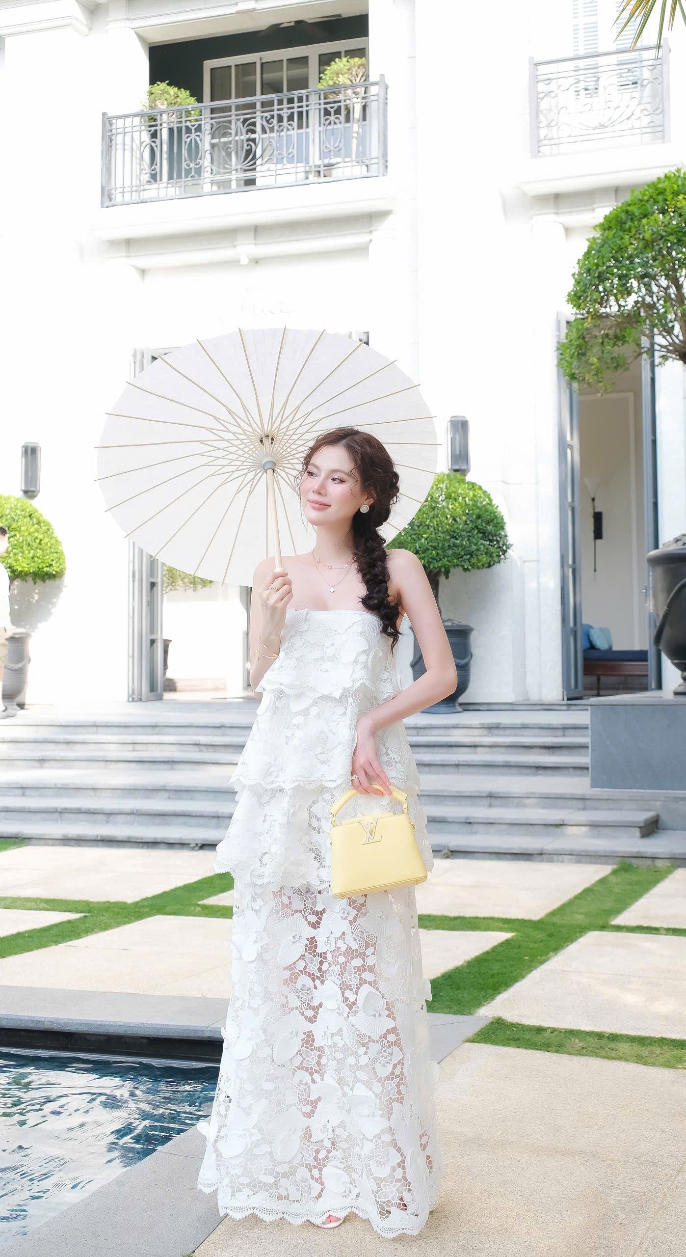 Layer Lace Maxi Dress