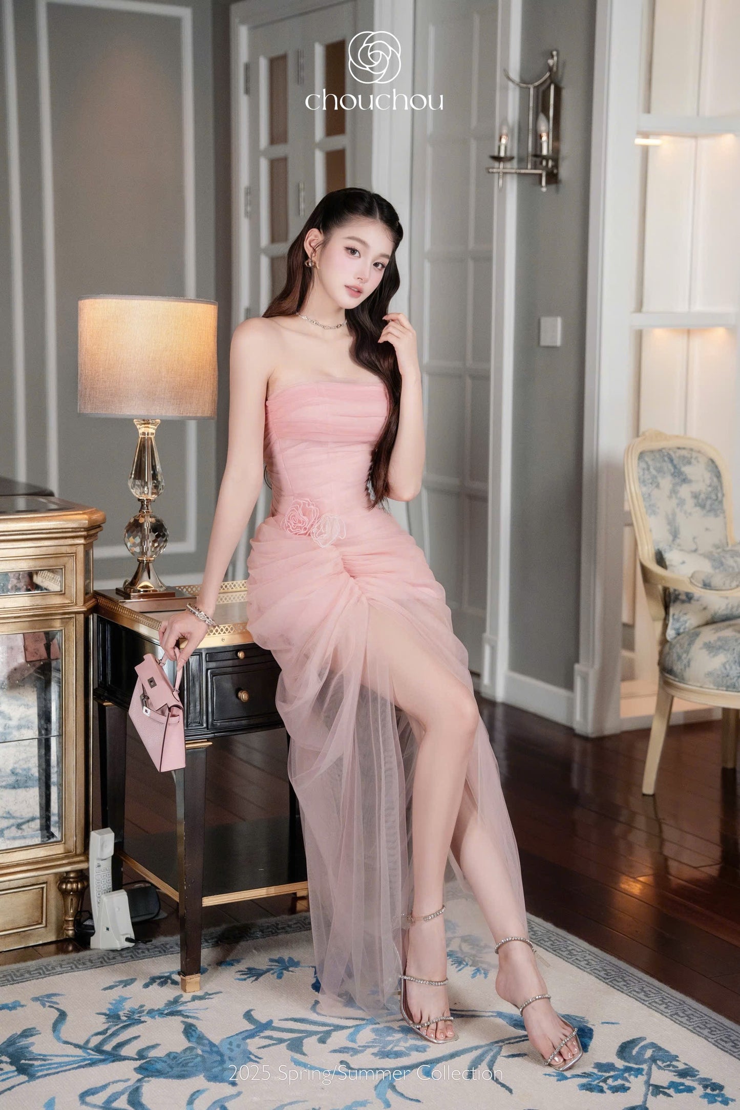 Party Open Shoulder Long Dress