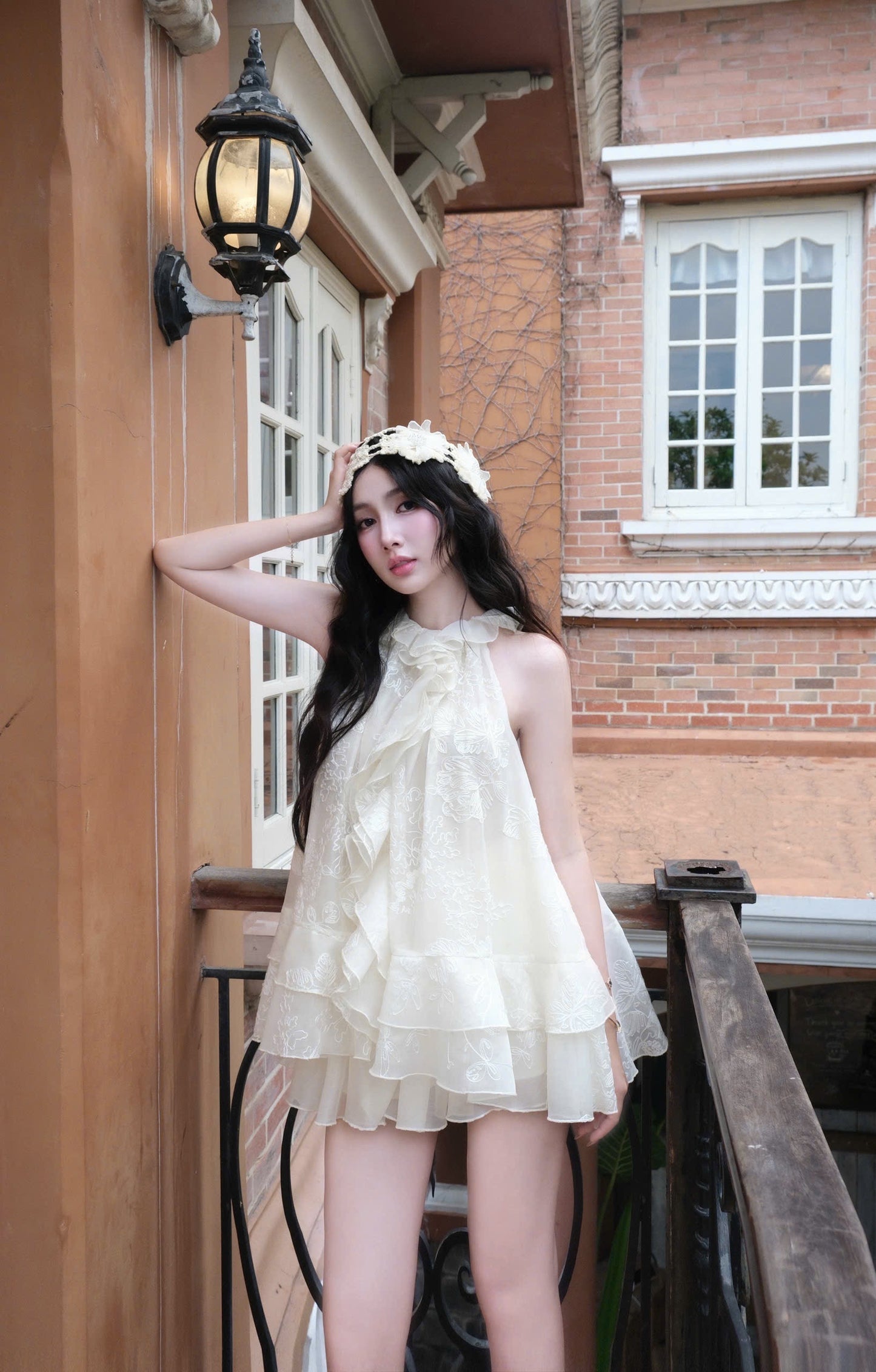 Babydoll Blouse & Short Set