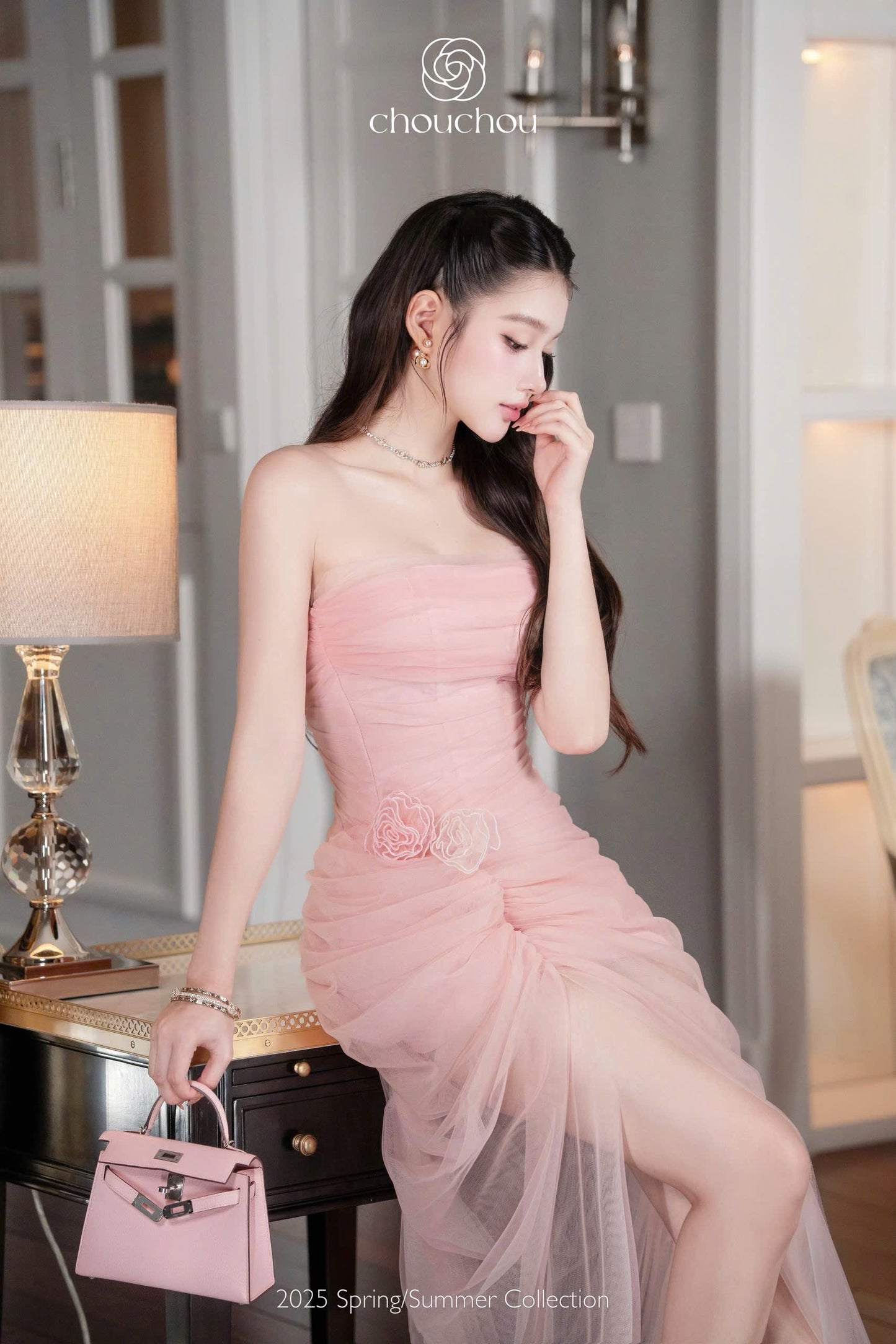 Party Open Shoulder Long Dress