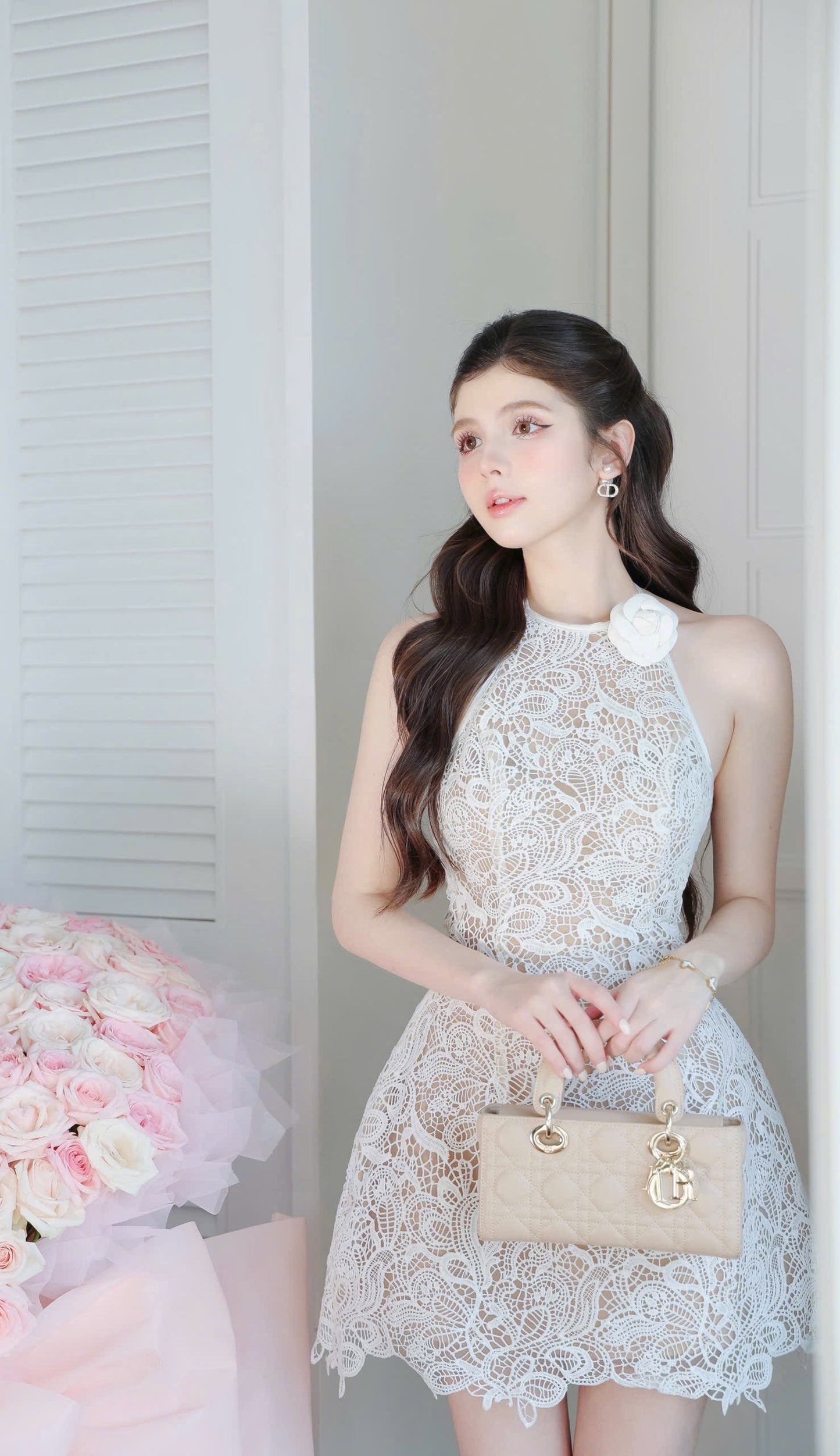 Lace Flower Dress