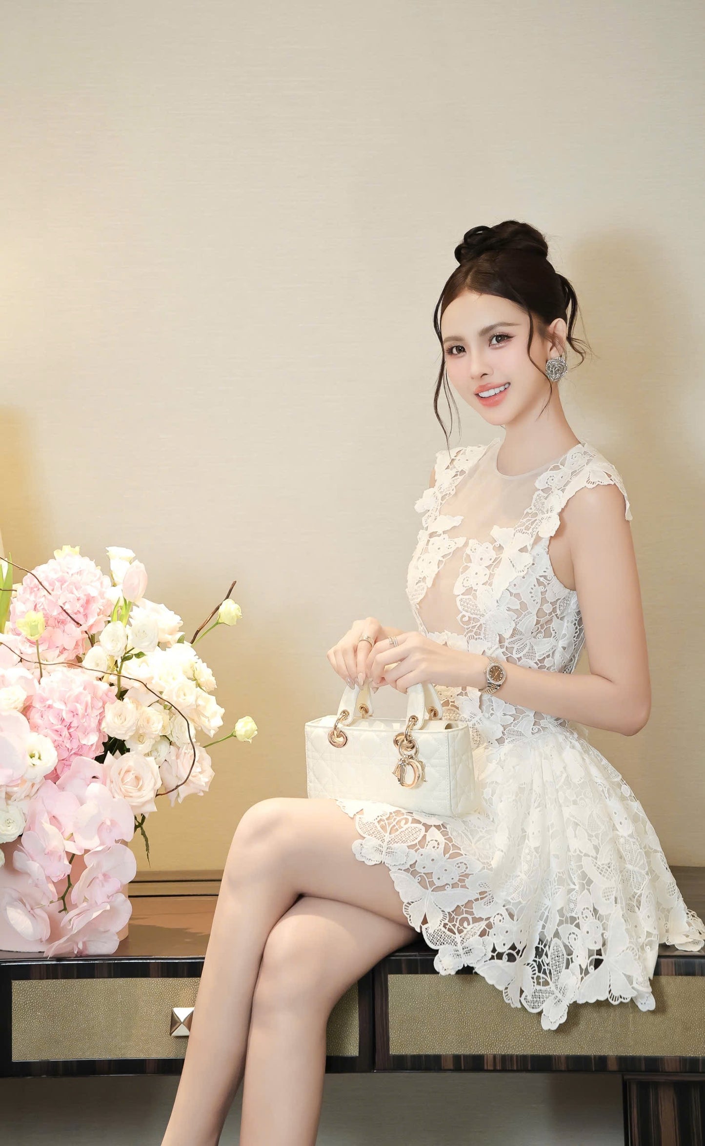 Lace Butterfly Dress