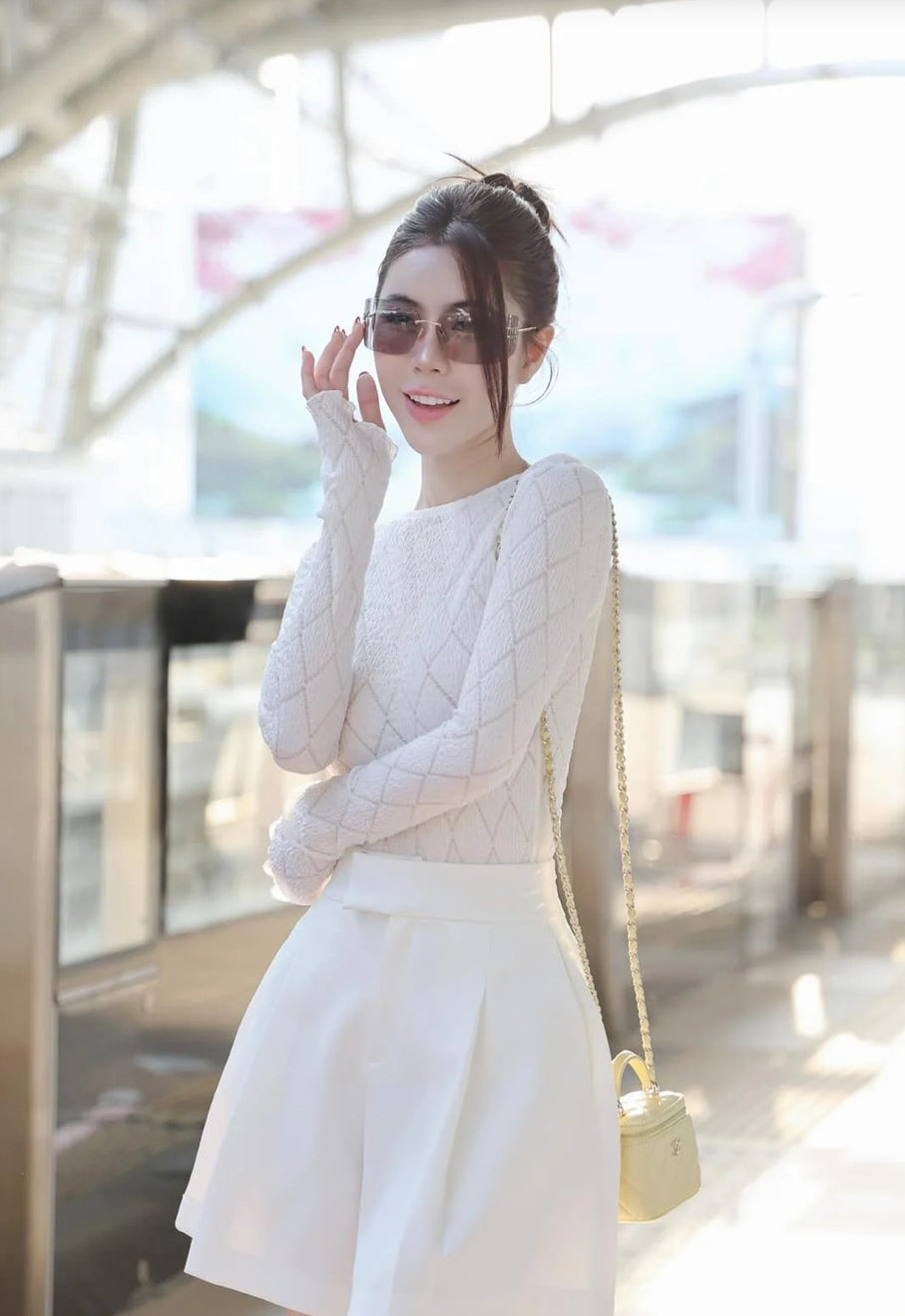 Long Sleeve Top & Short Set