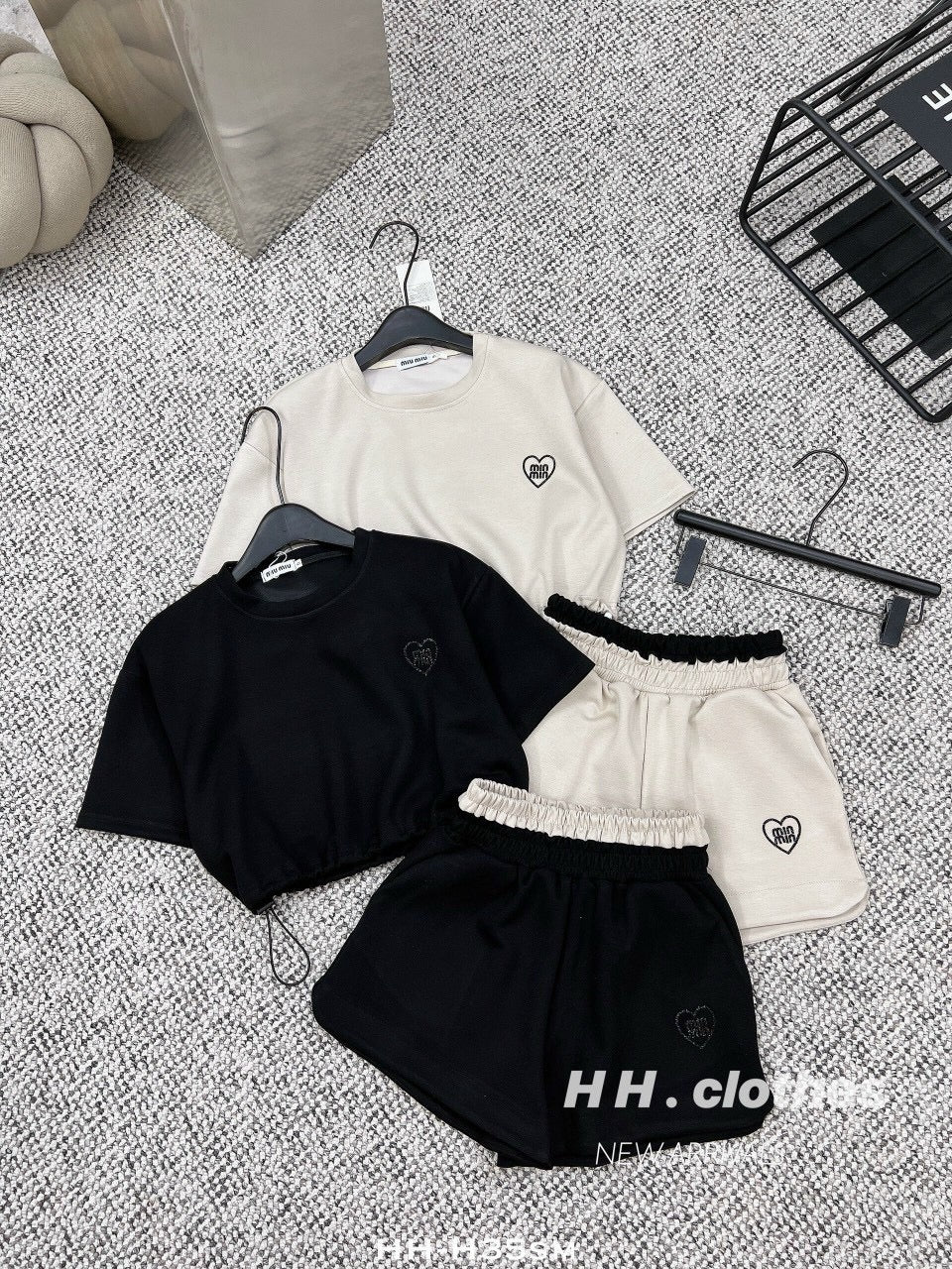 Croptop & Short Set