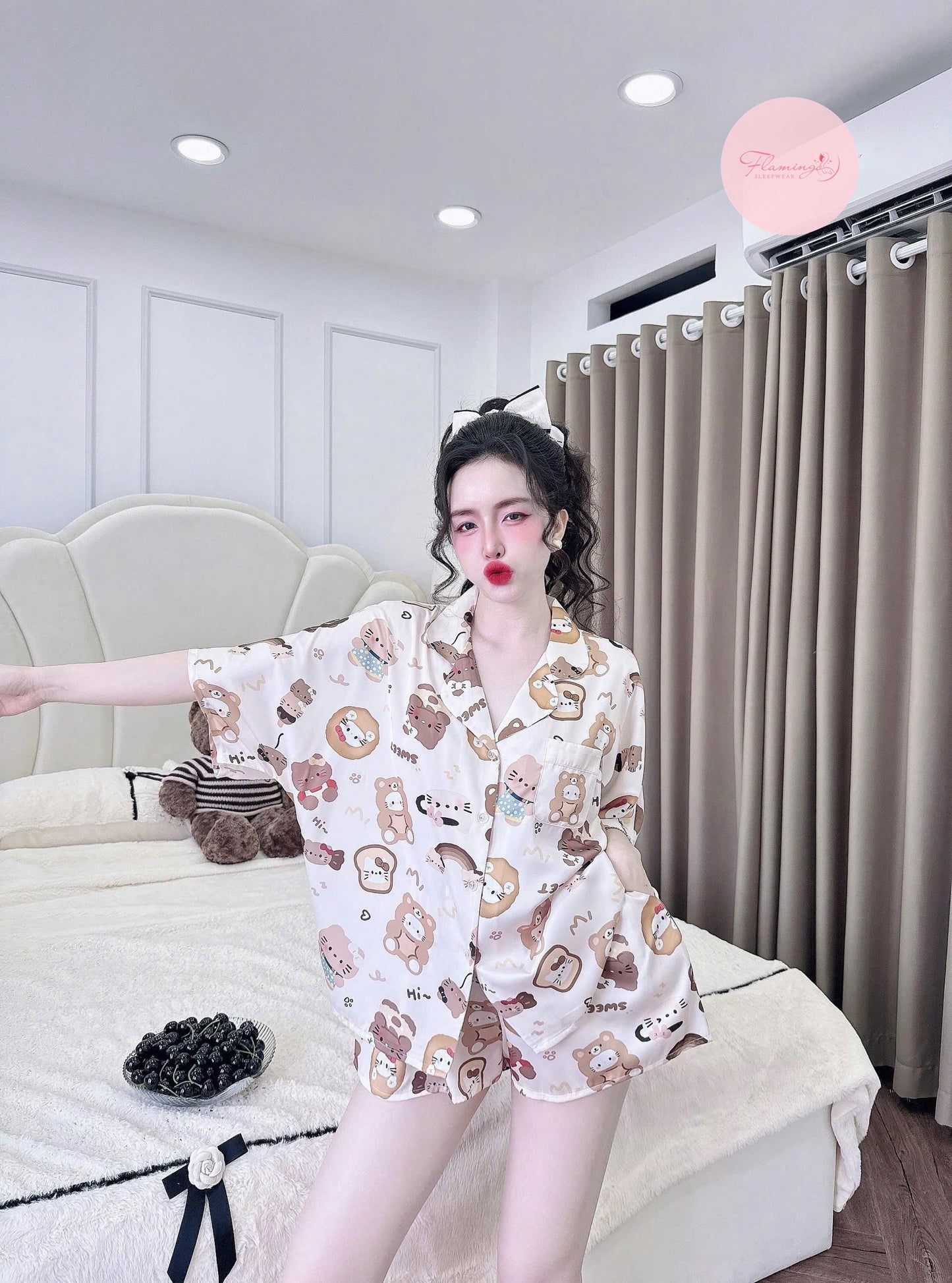 Cartoon Pijamas Set