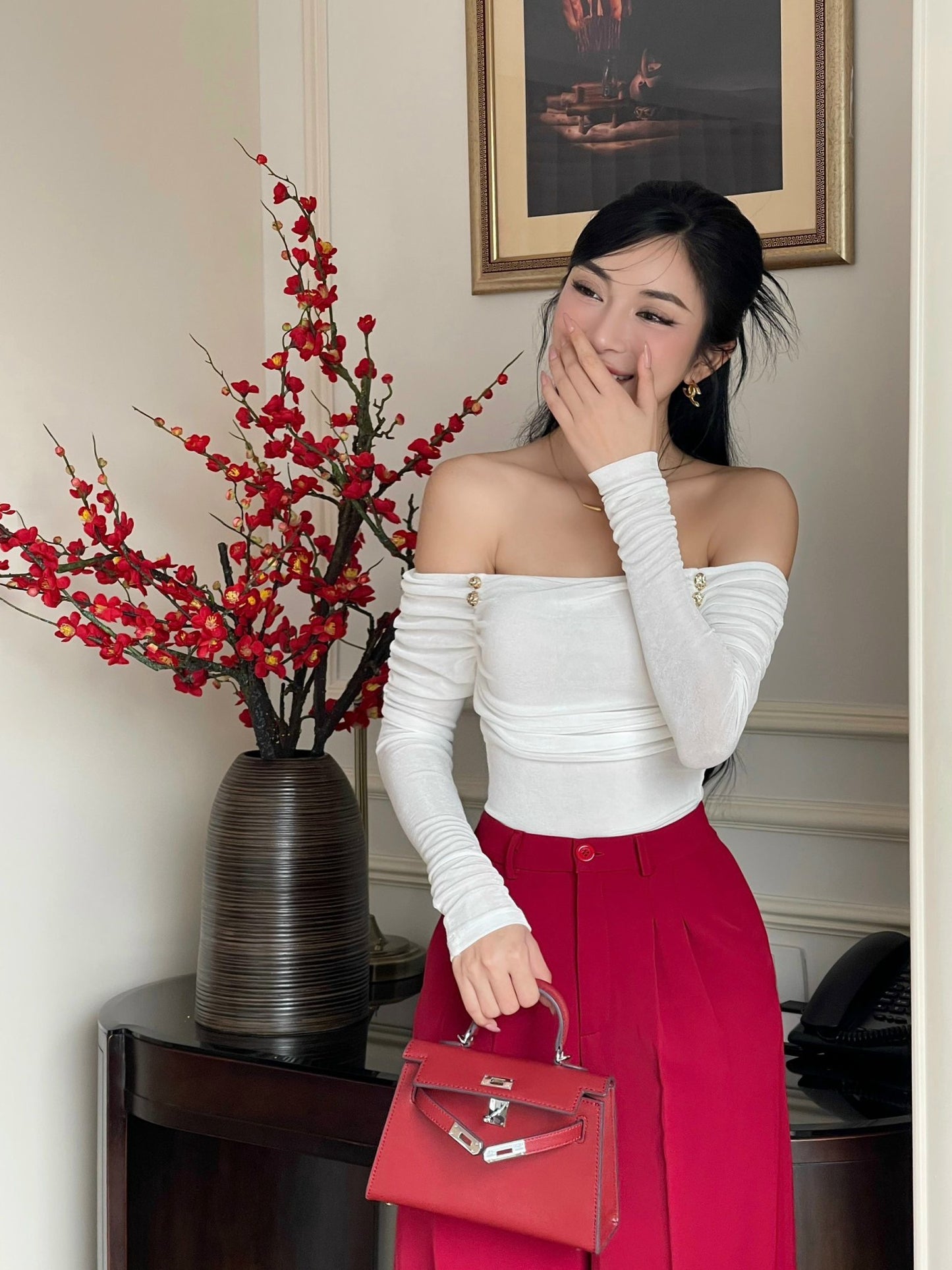 Open Shoulder Top