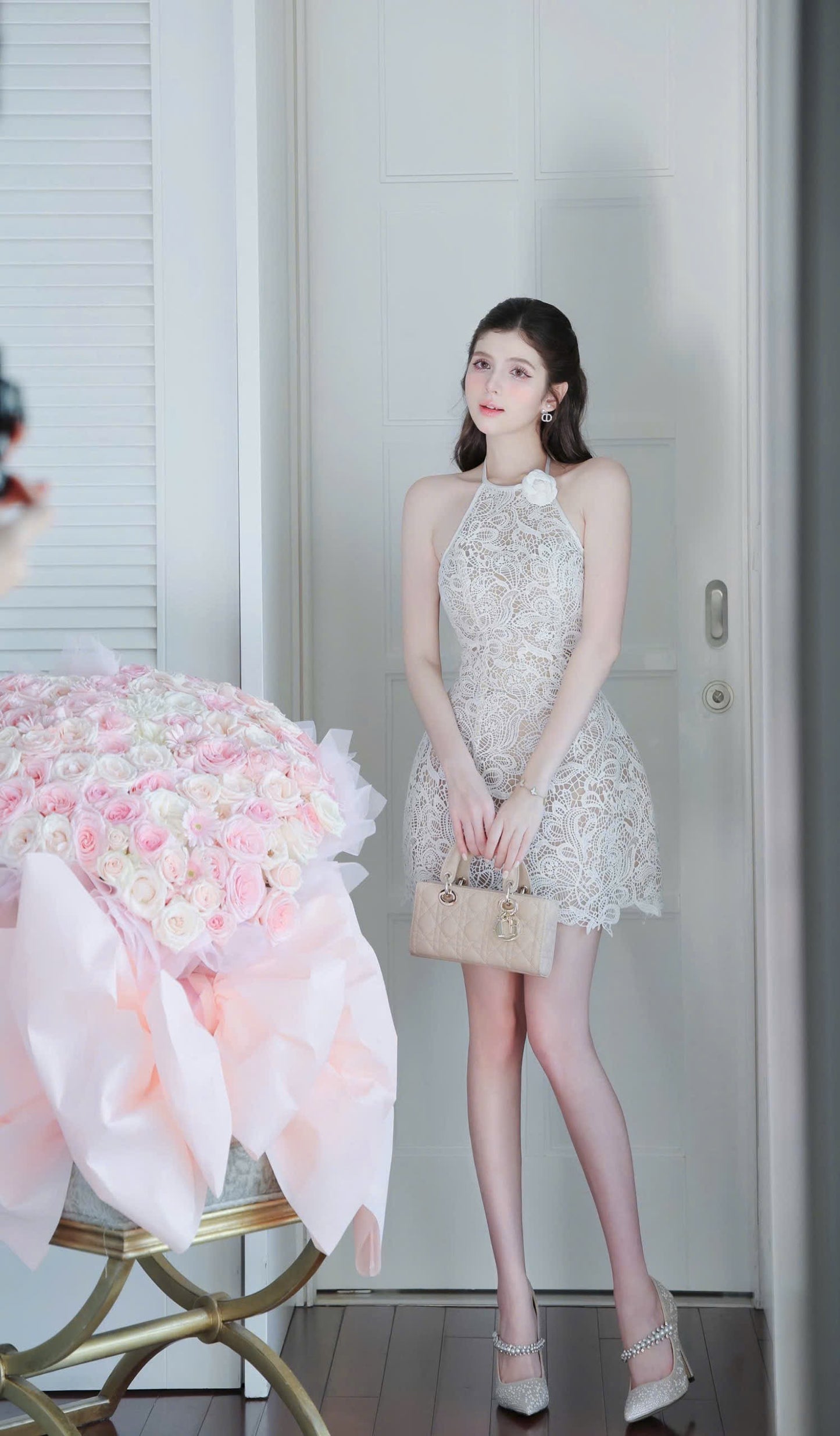 Lace Flower Dress