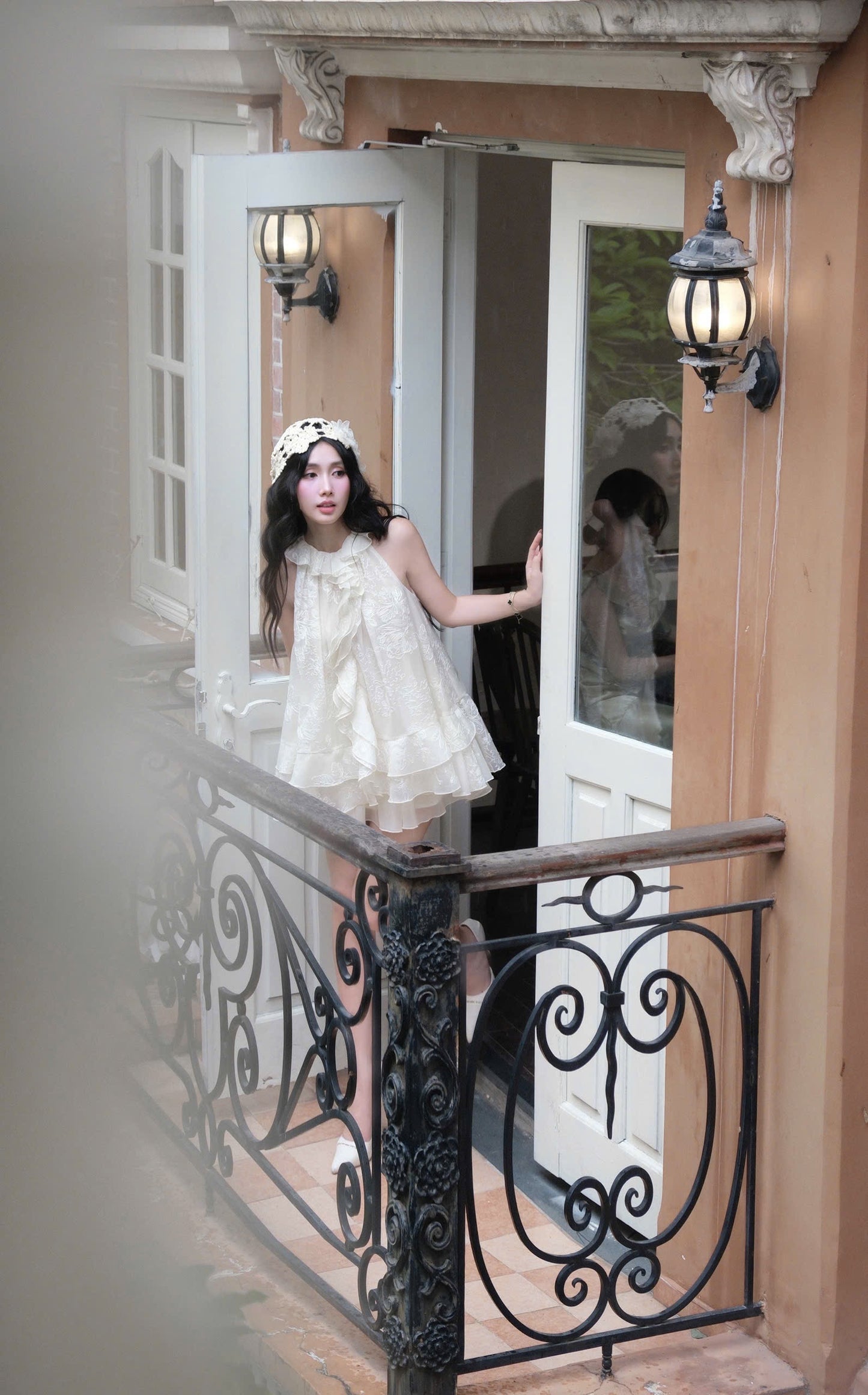 Babydoll Blouse & Short Set