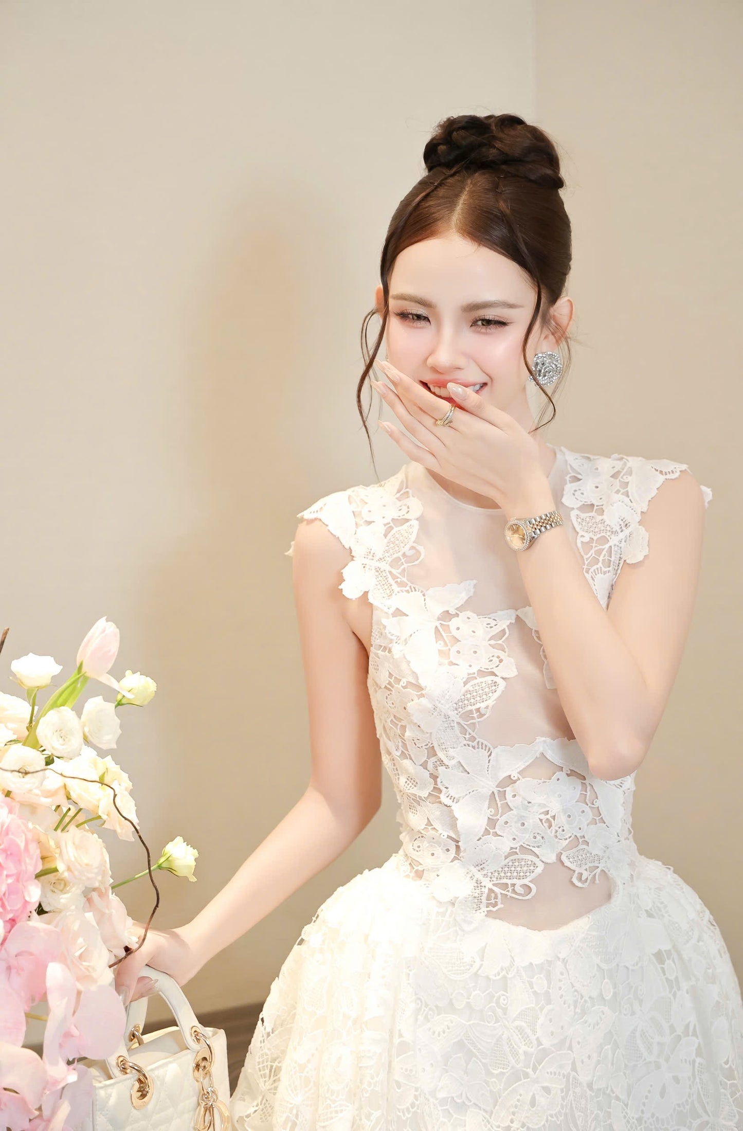 Lace Butterfly Dress