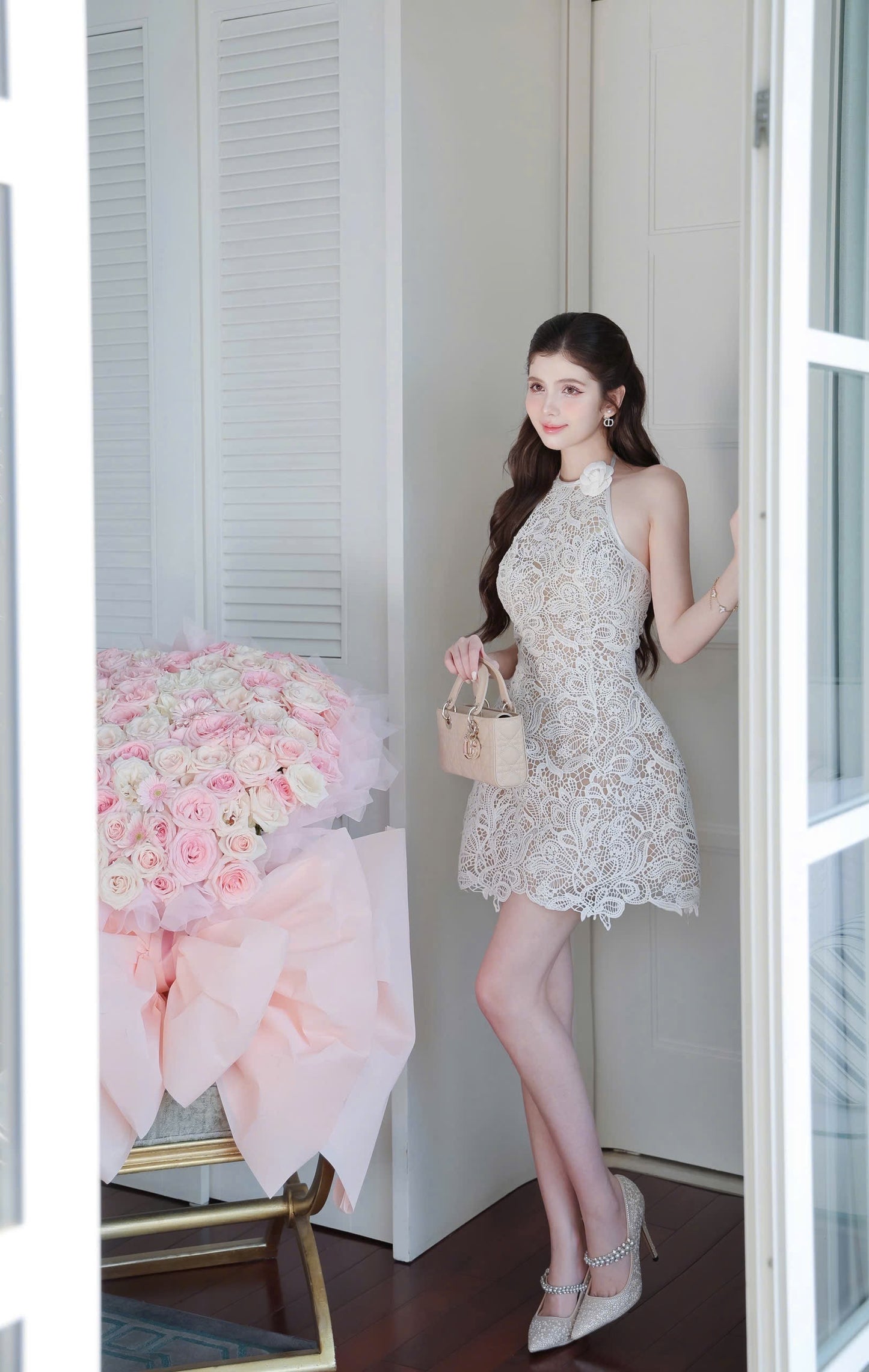 Lace Flower Dress