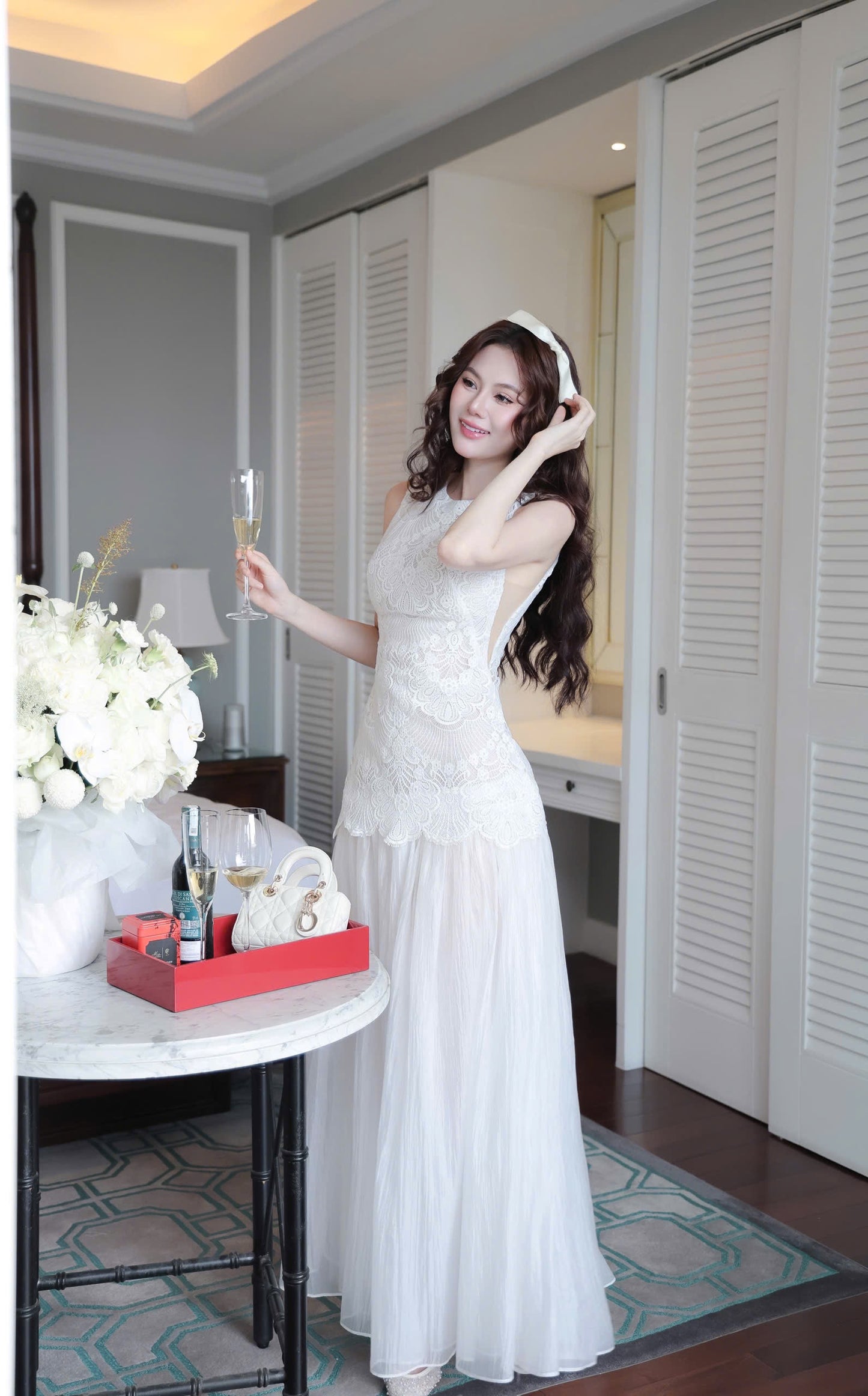 Lace Long Dress
