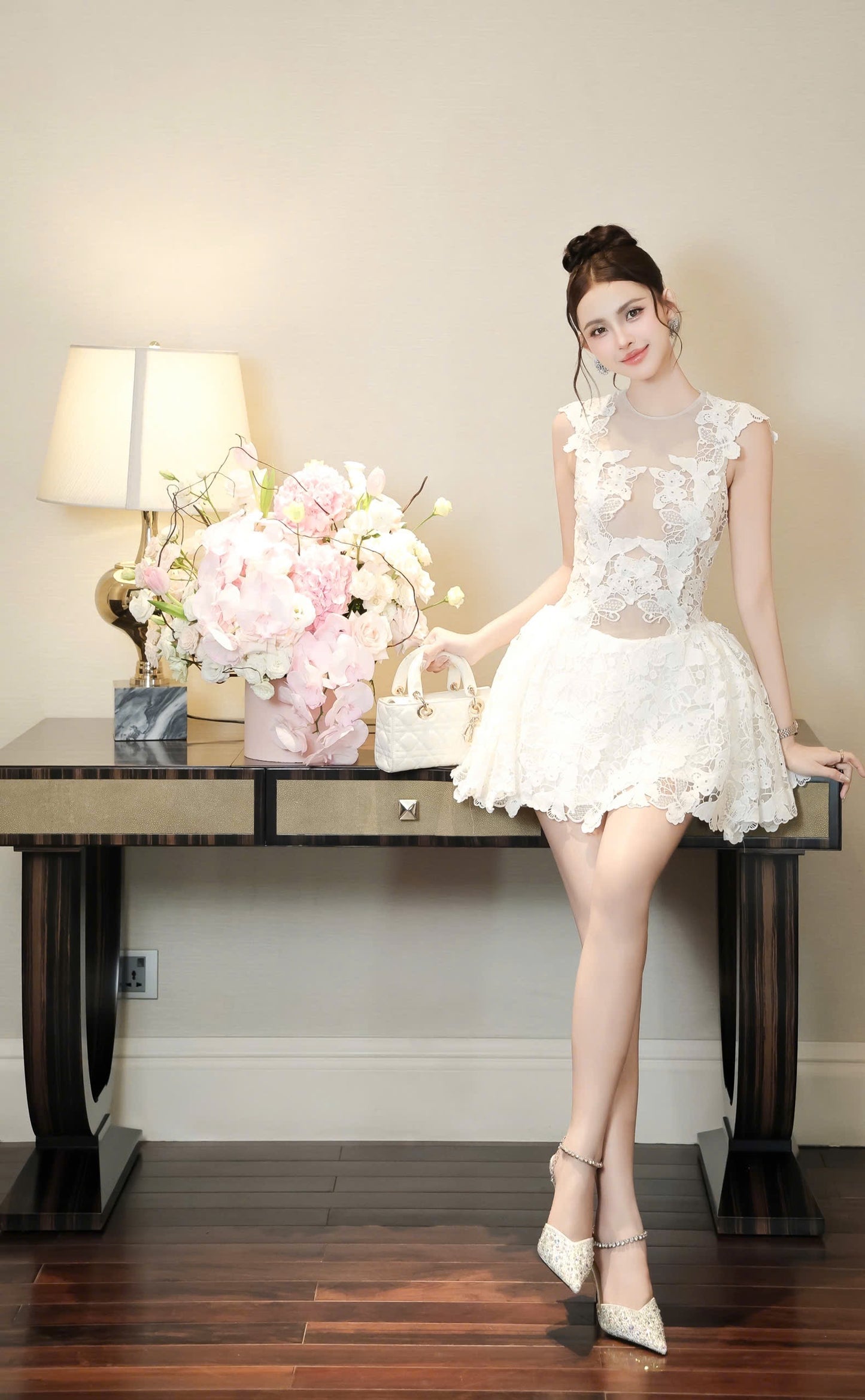 Lace Butterfly Dress