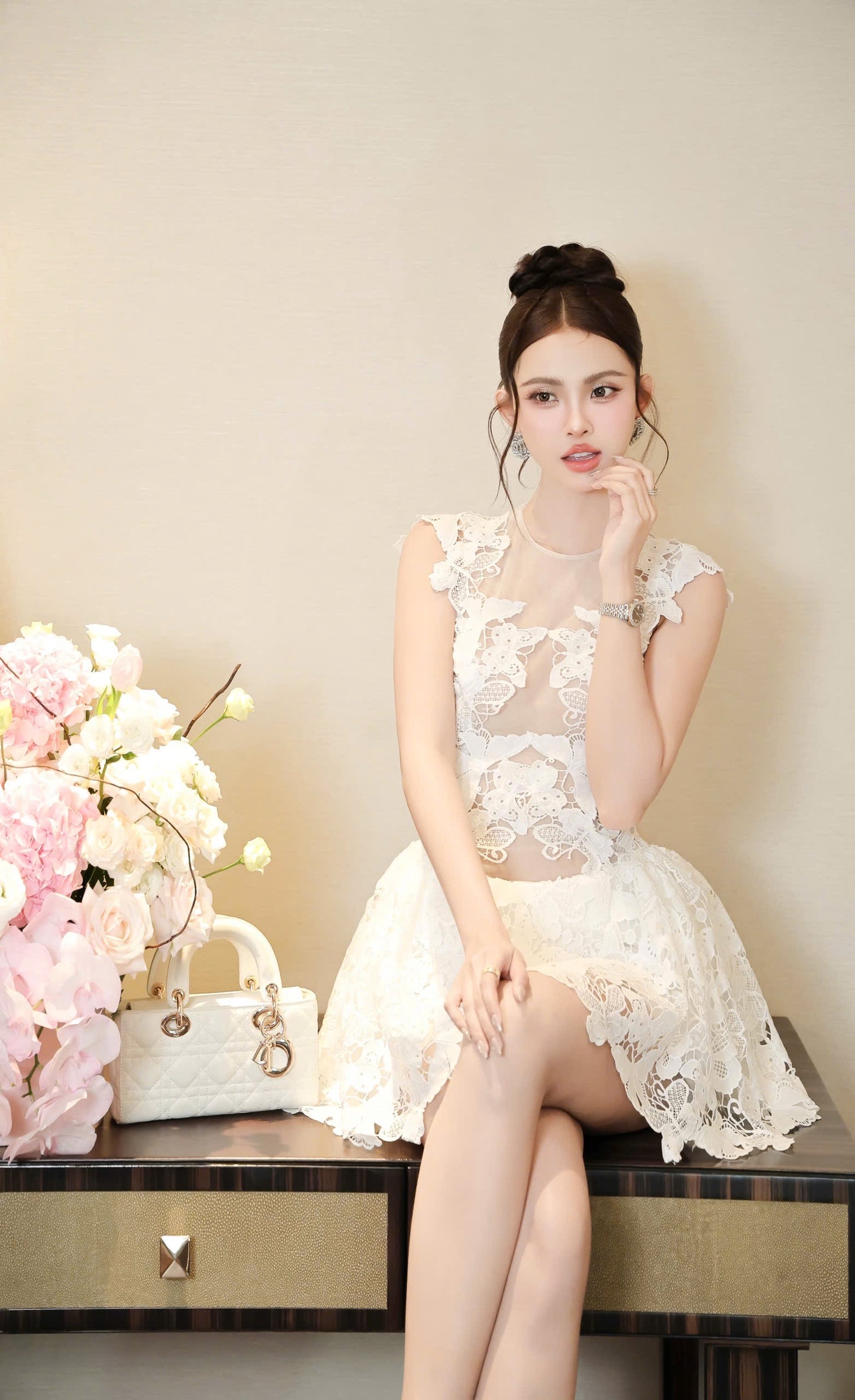 Lace Butterfly Dress