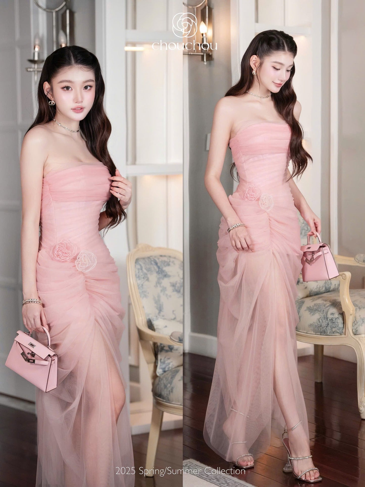 Party Open Shoulder Long Dress