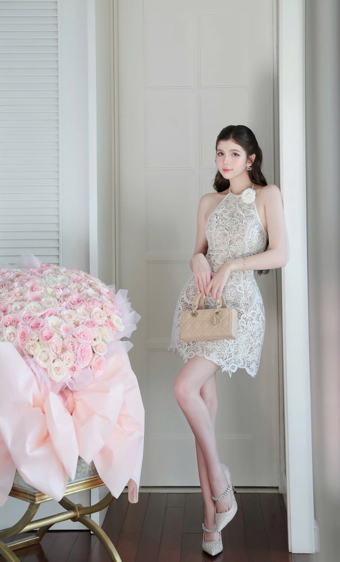 Lace Flower Dress