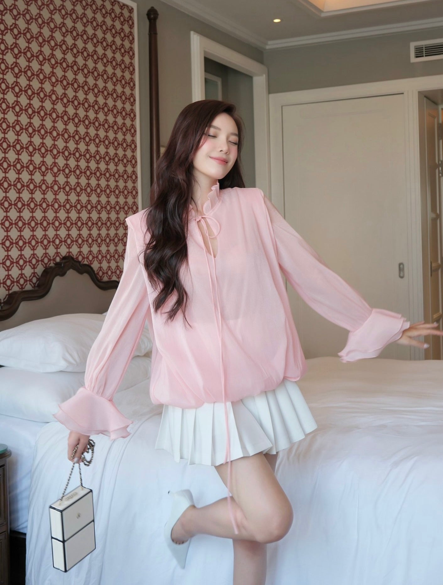 Modern Blouse & A-line Skirt