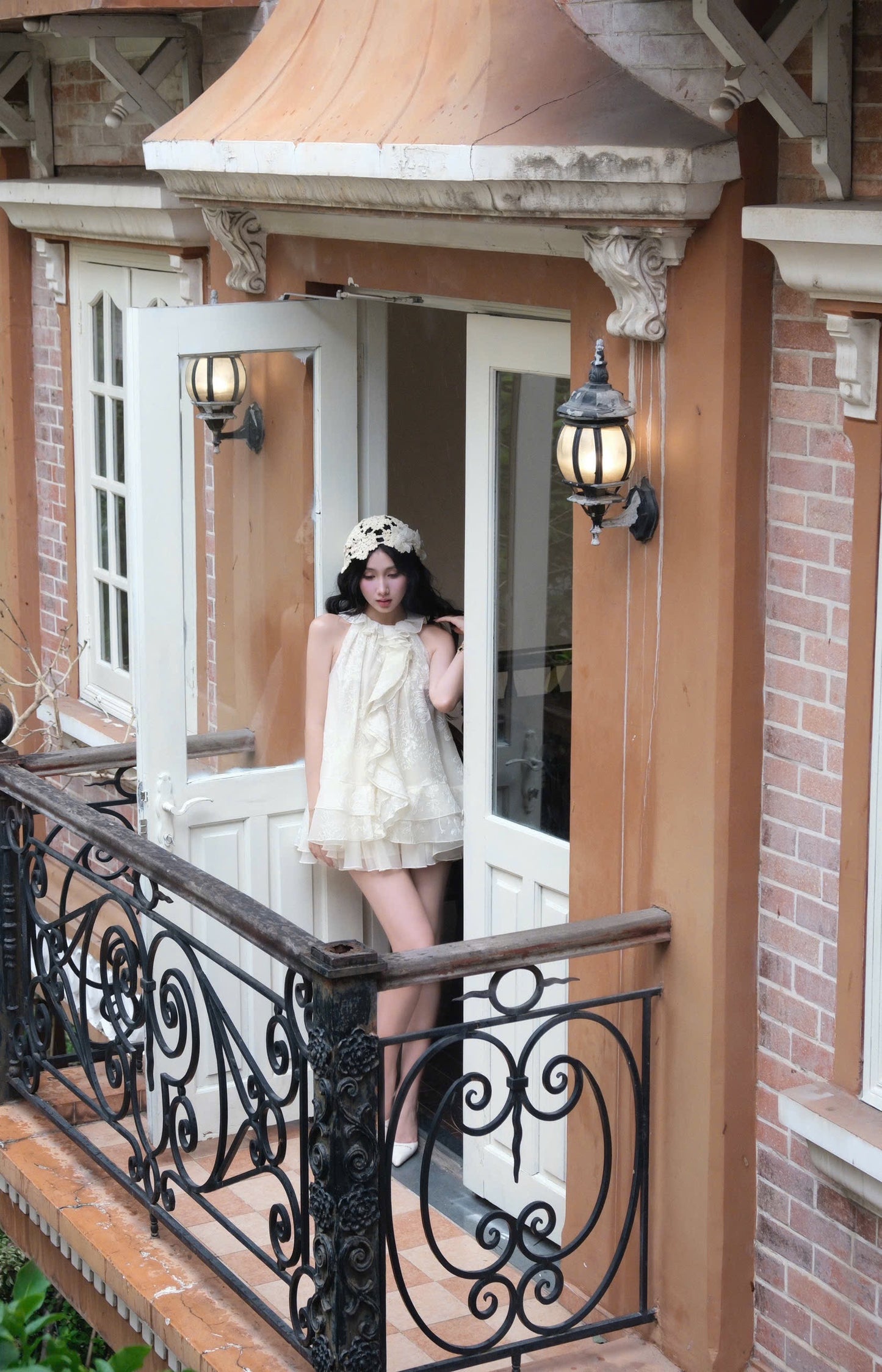 Babydoll Blouse & Short Set