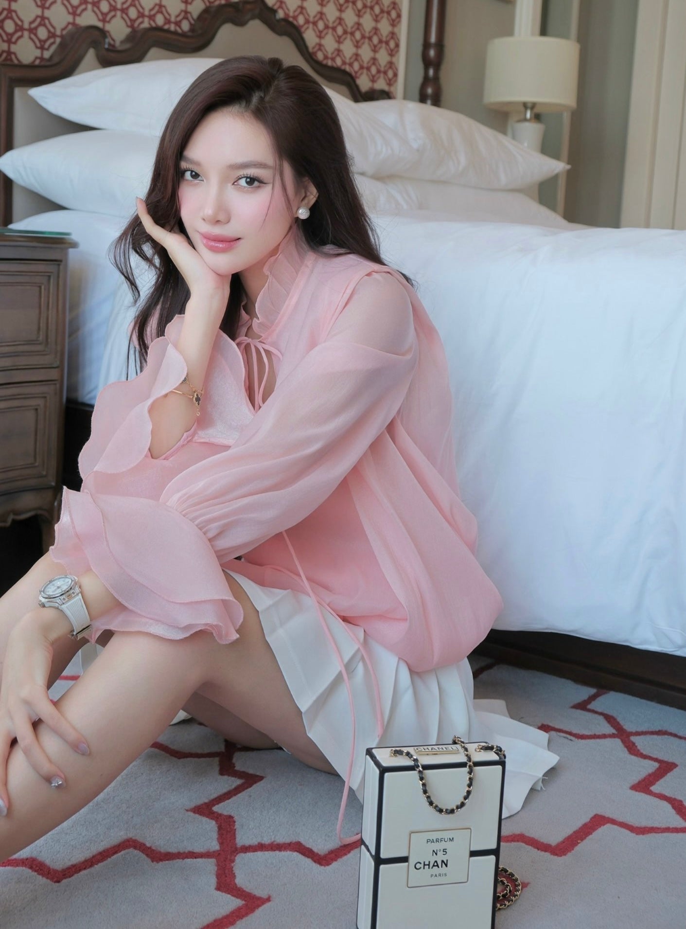 Modern Blouse & A-line Skirt