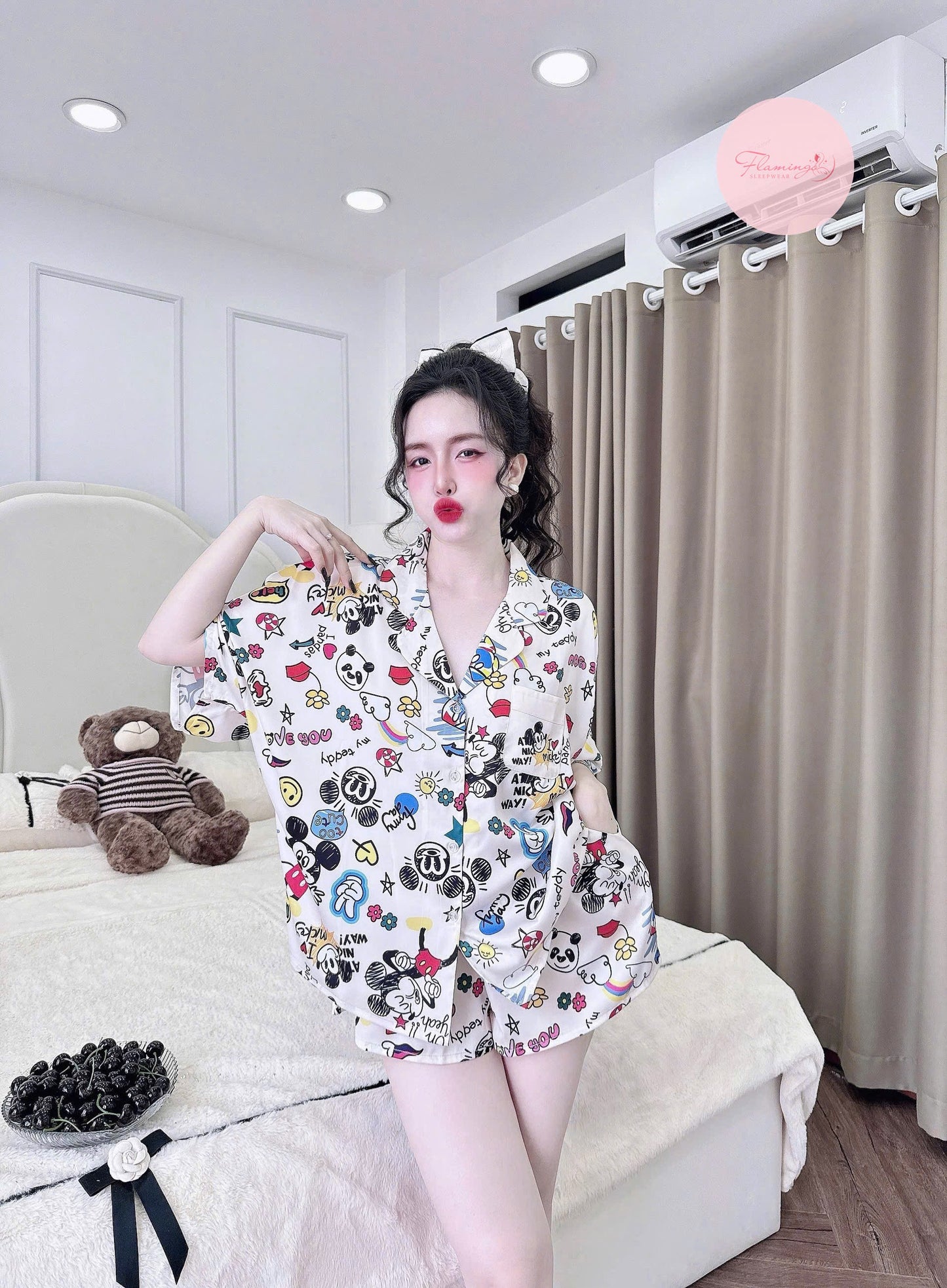 Cartoon Pijamas Set