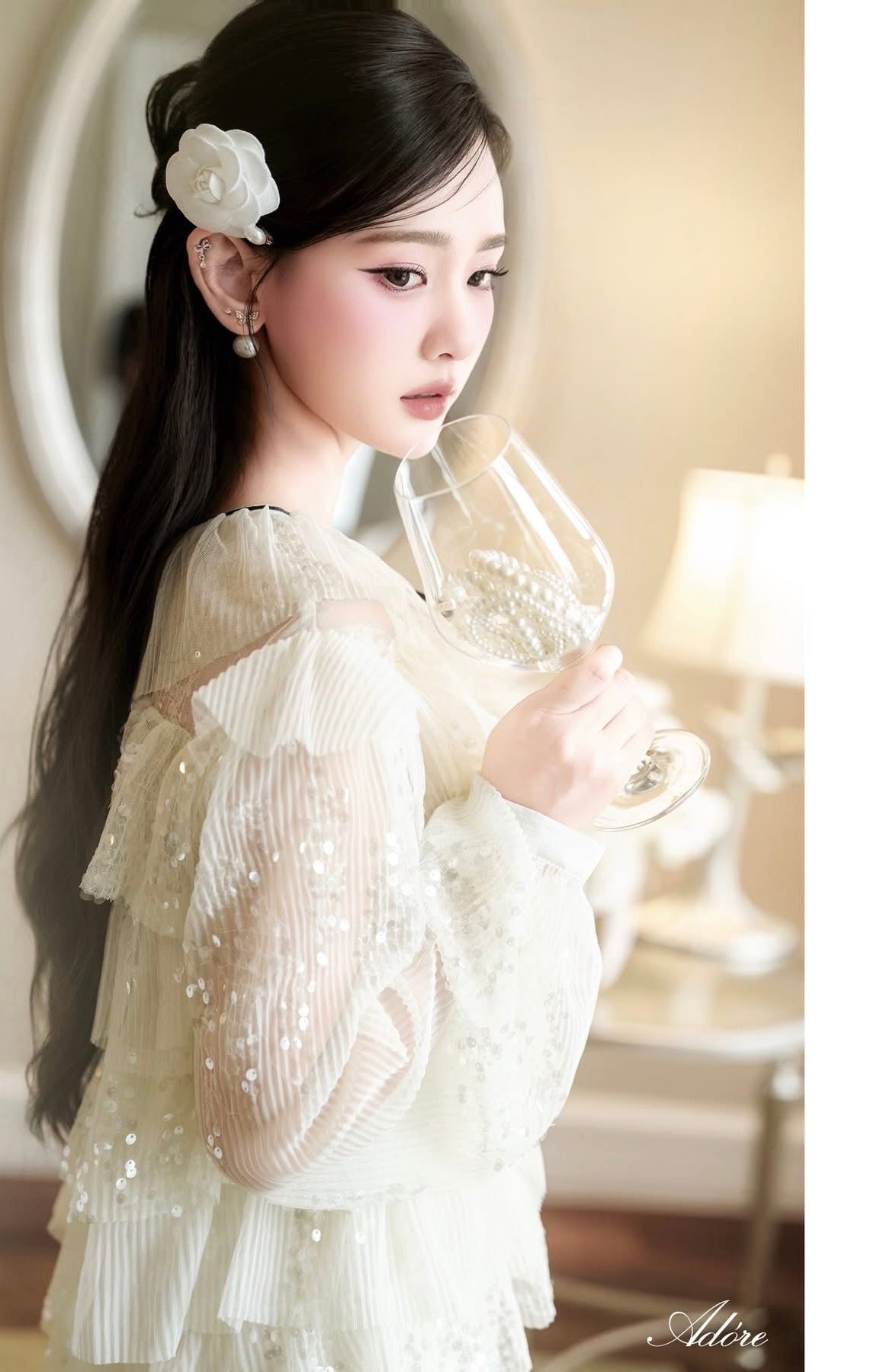 Adore Top and Skirt Set