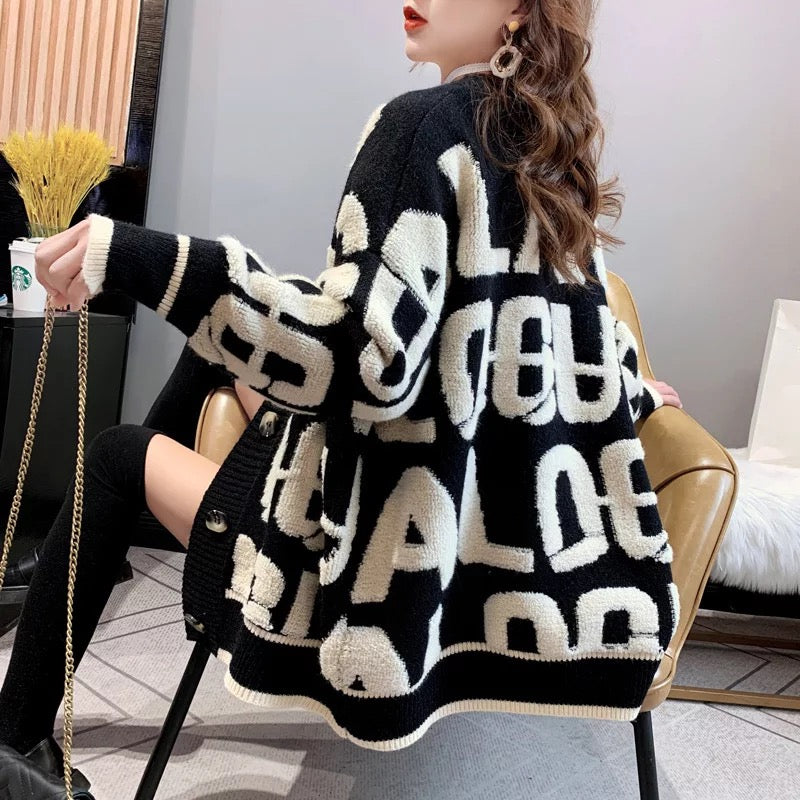Letter Sweater
