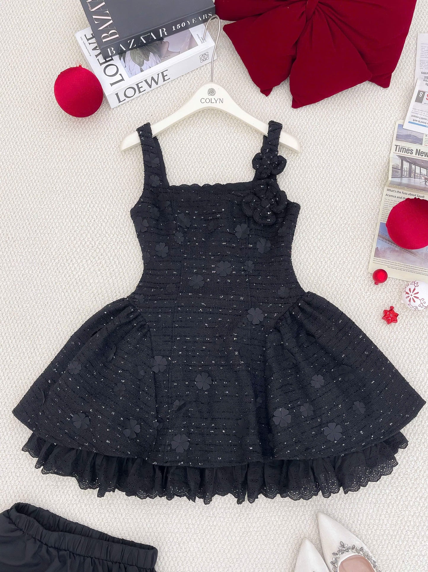 Christmas Flower Dress