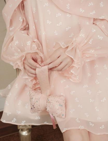 Aerie Pink Babydoll Dress