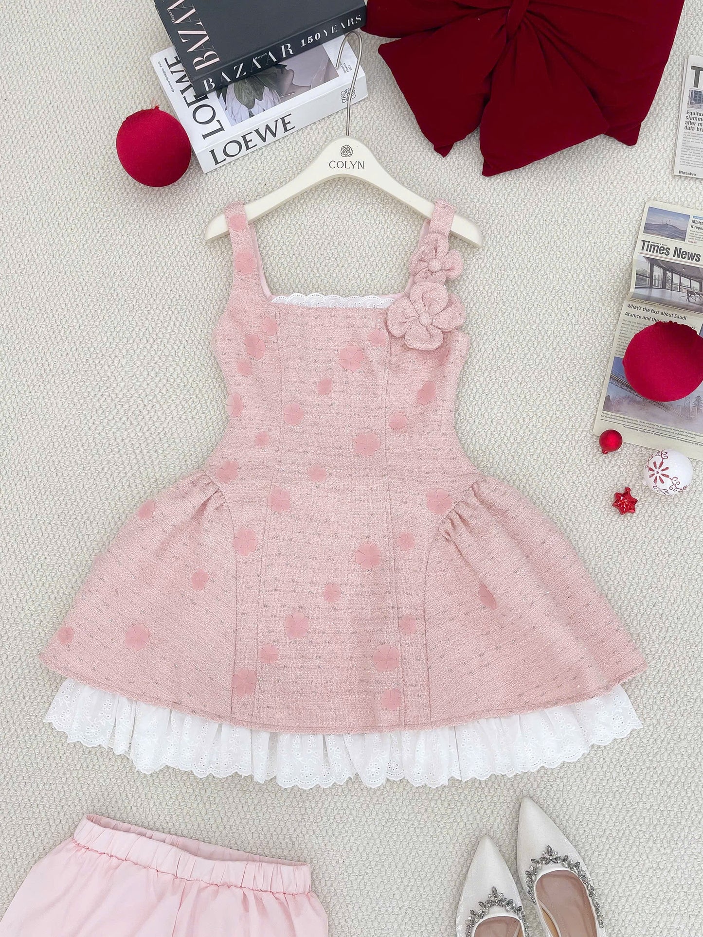 Christmas Flower Dress
