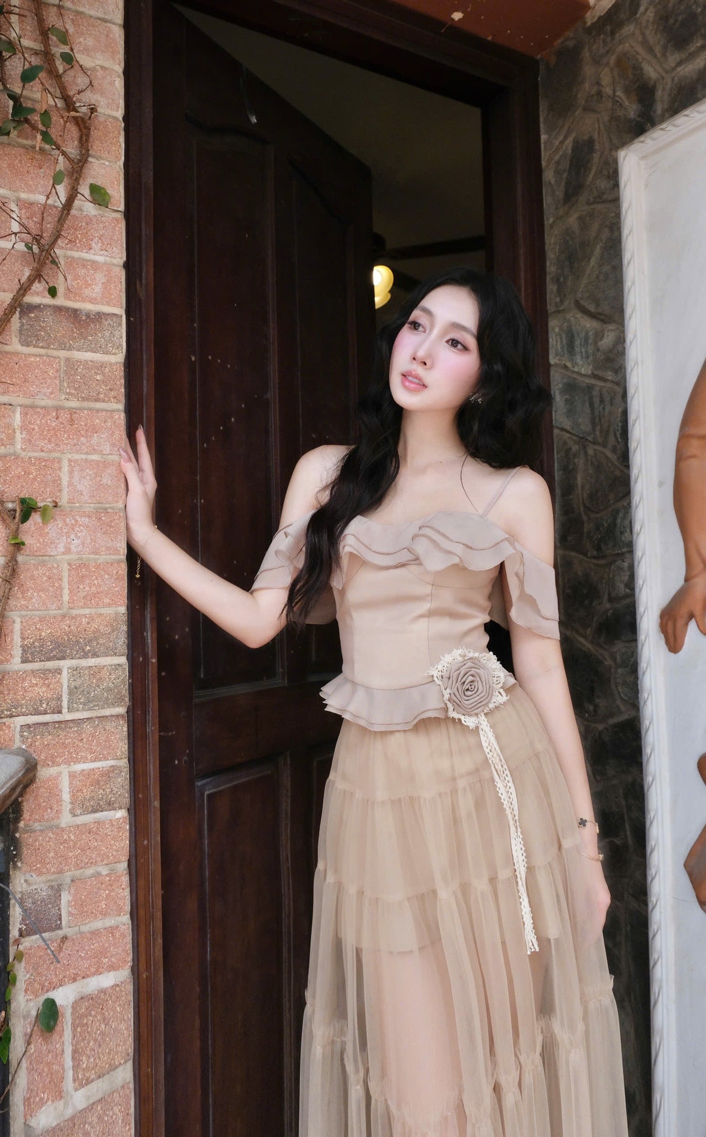 Beautiful Blouse & Long Skirt Set