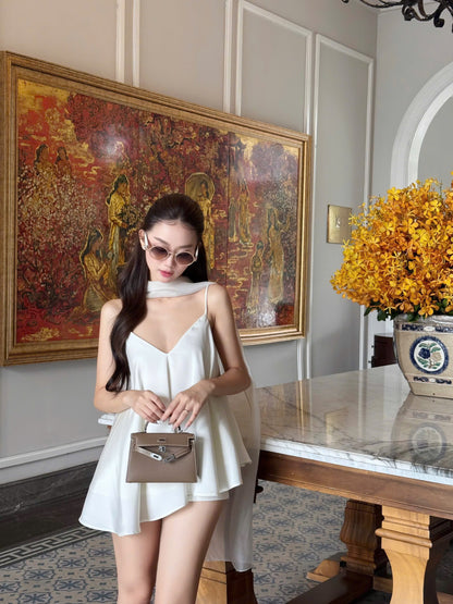 Babydoll Blouse & Short Set