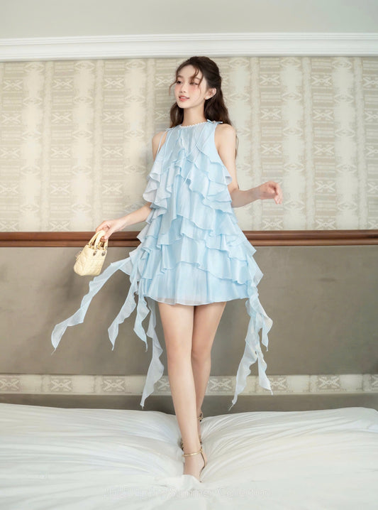Blue Layer Dress