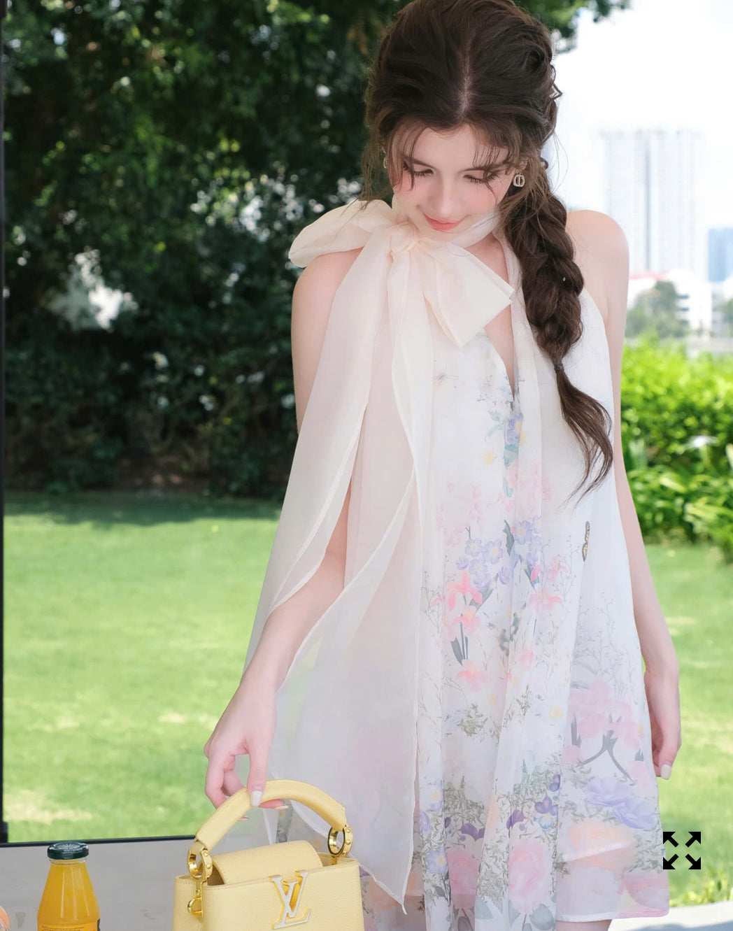 Butterfly Babydoll Dress