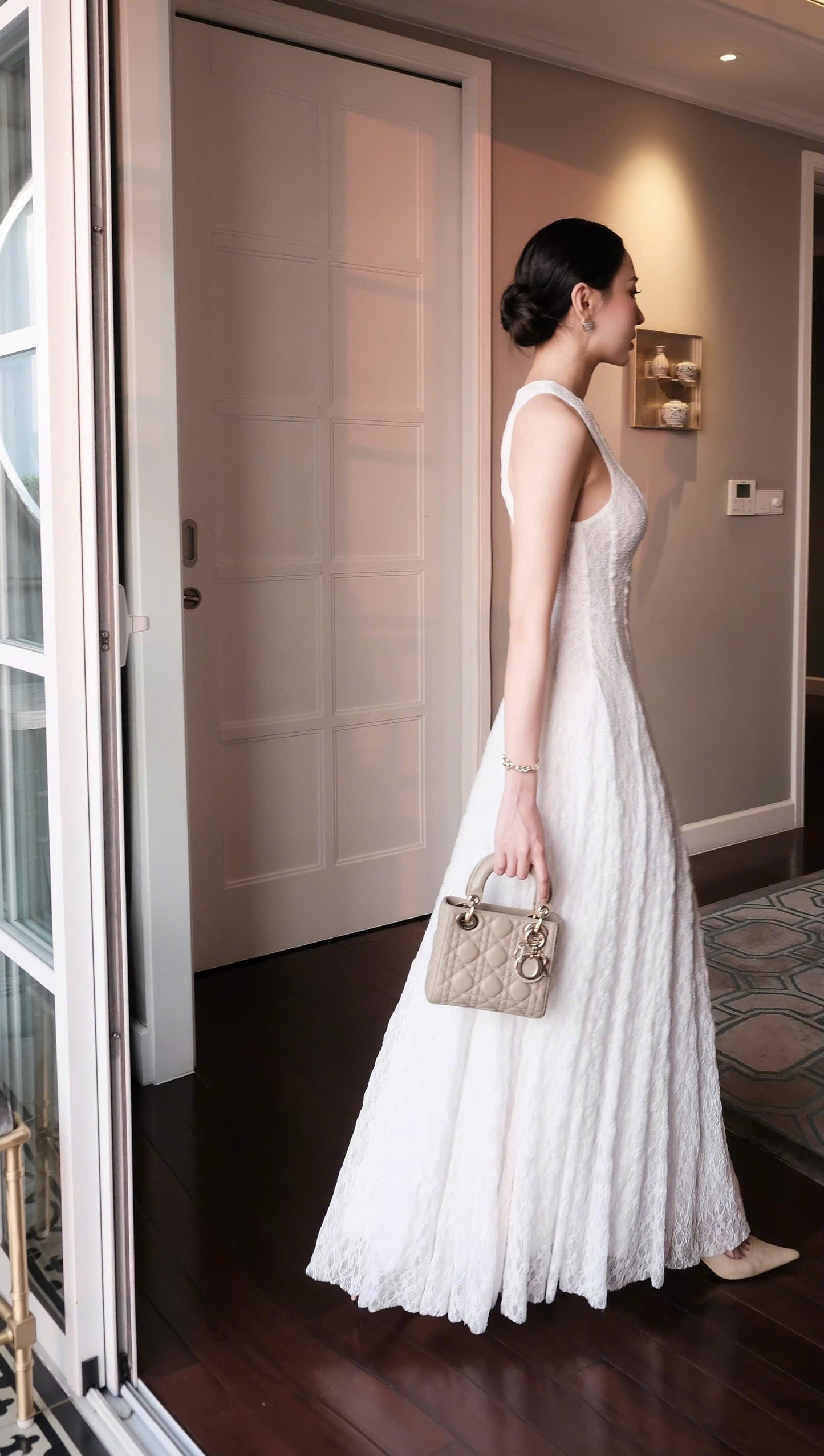 Long Lace Maxi Dress