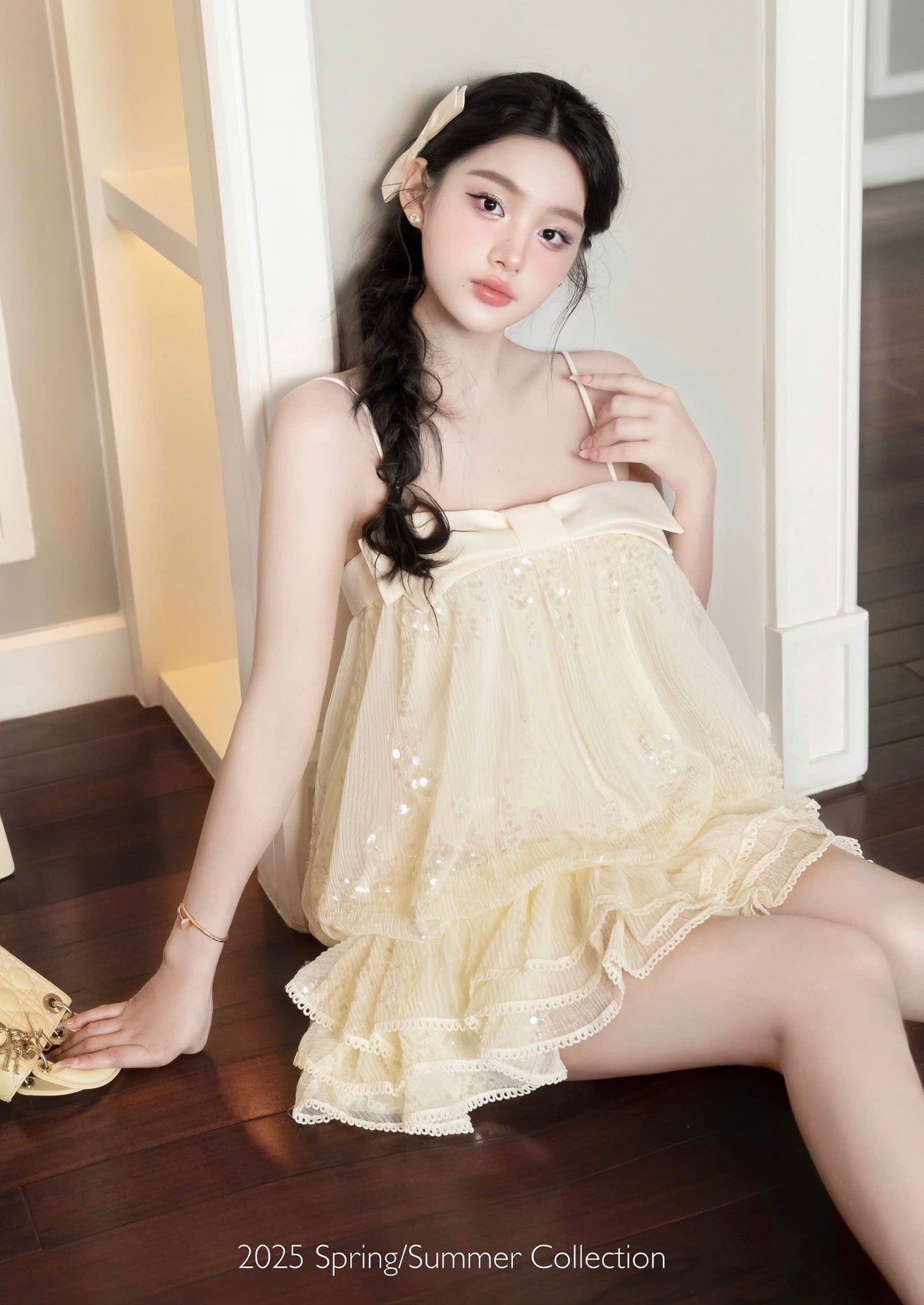 Bow Front Elegant Jumpsuit