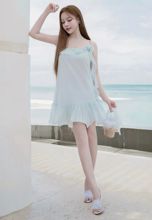 Blue Pastel Elegant Dress