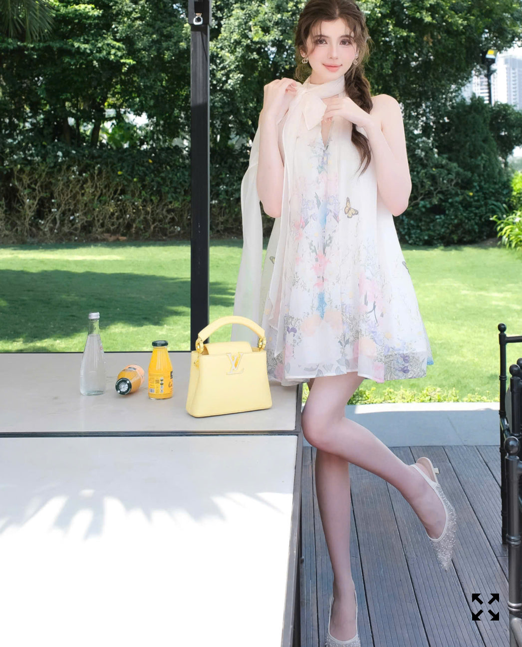 Butterfly Babydoll Dress
