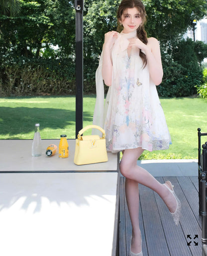 Butterfly Babydoll Dress