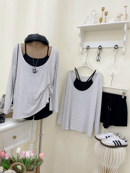 Drop Shoulder Top & Short Set