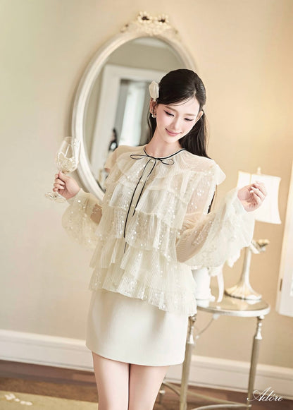 Adore Top and Skirt Set
