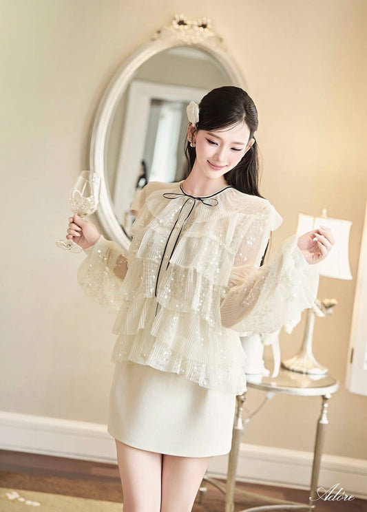 Adore Top and Skirt Set
