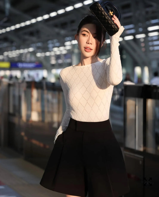 Long Sleeve Top & Short Set