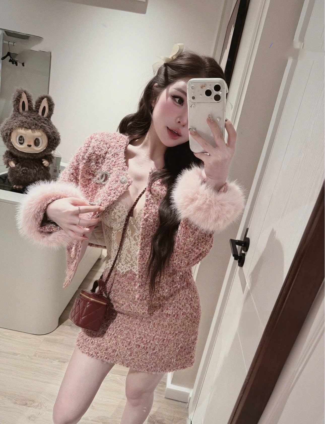Tweed Red Set