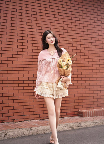 Arabell Blouse & Short Set