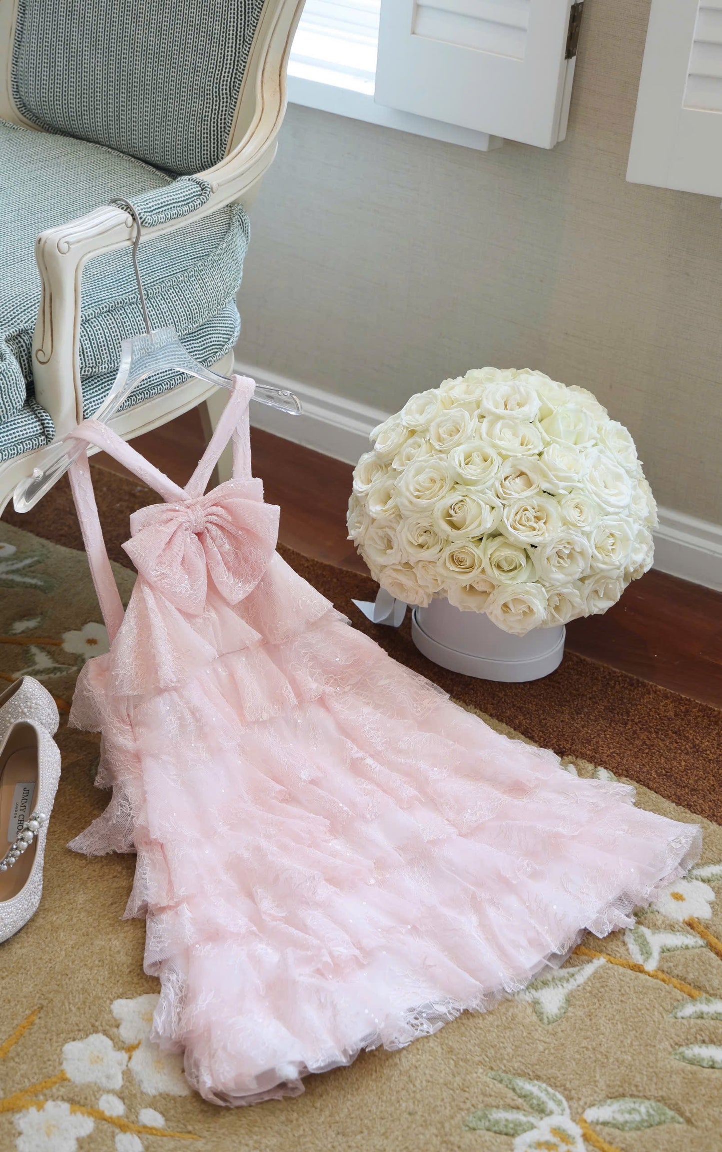Bow Front Layer Babydoll Dress