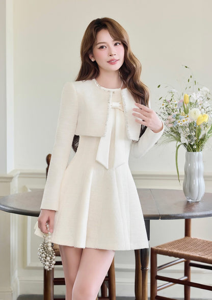 Aben Tweed Blazer and Dress Set