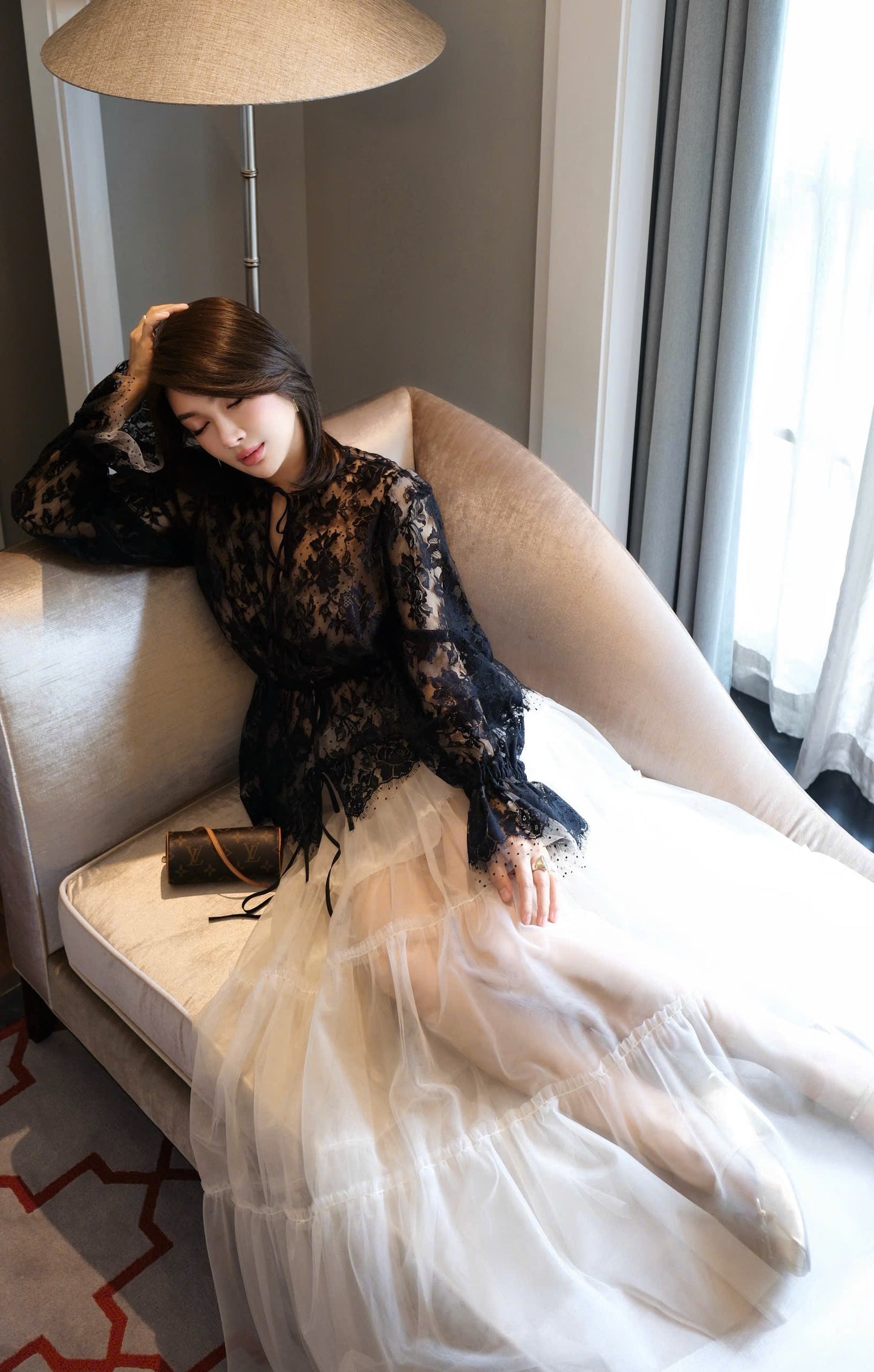Flower Lace Blouse