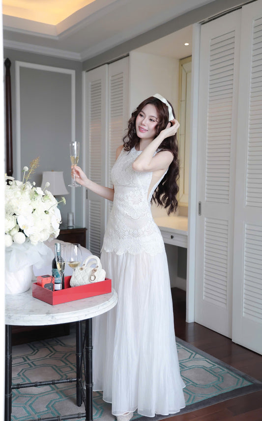 Lace Long Dress