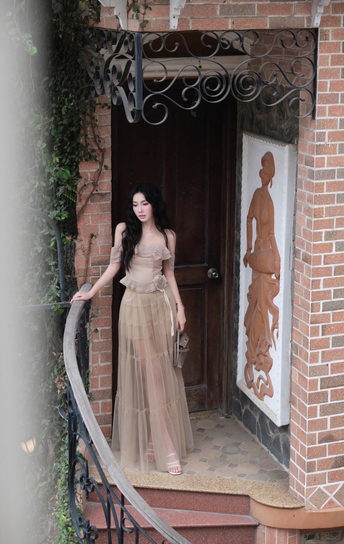 Beautiful Blouse & Long Skirt Set