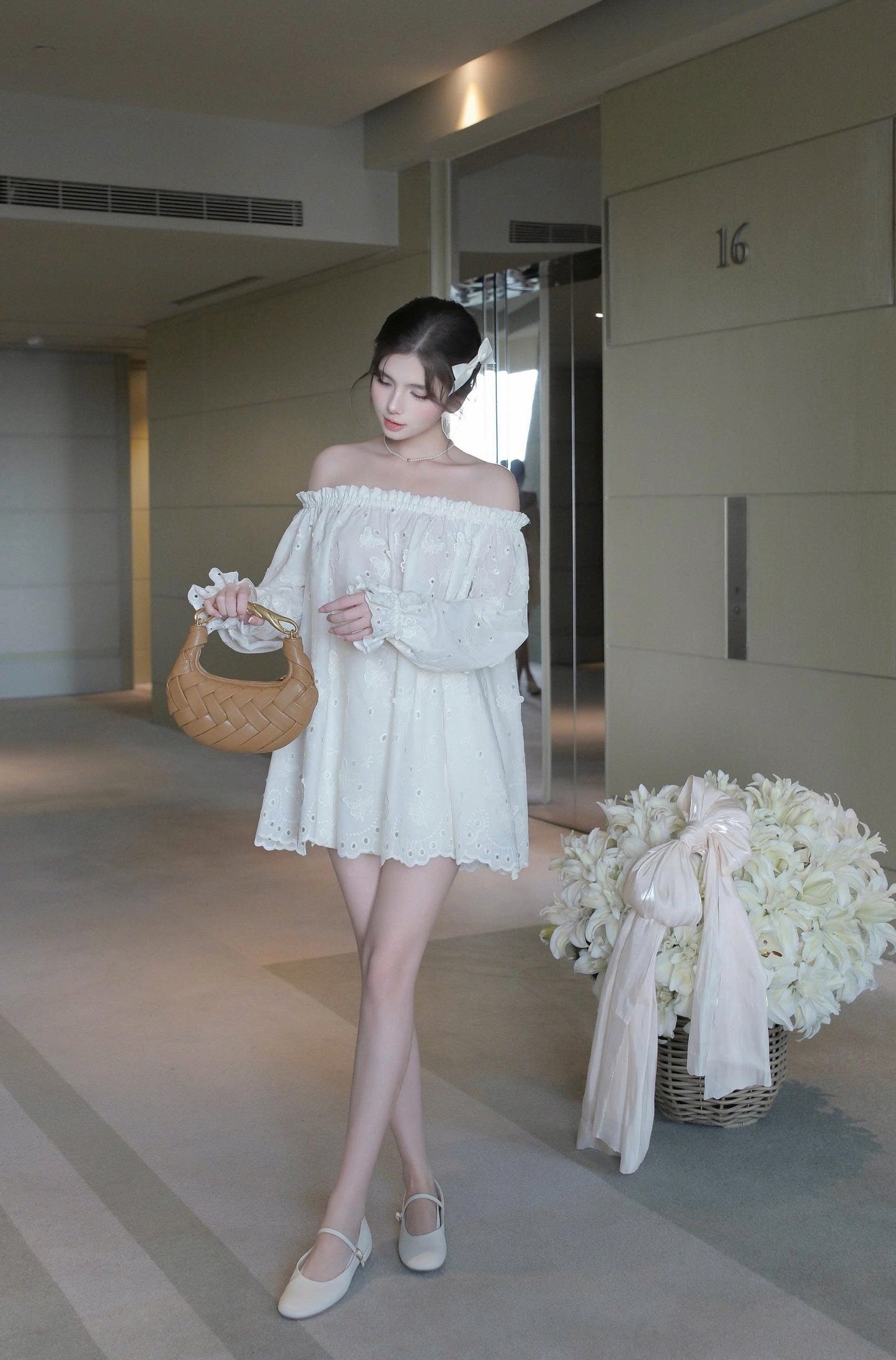 Drop Shoulder Blouse & Short Set